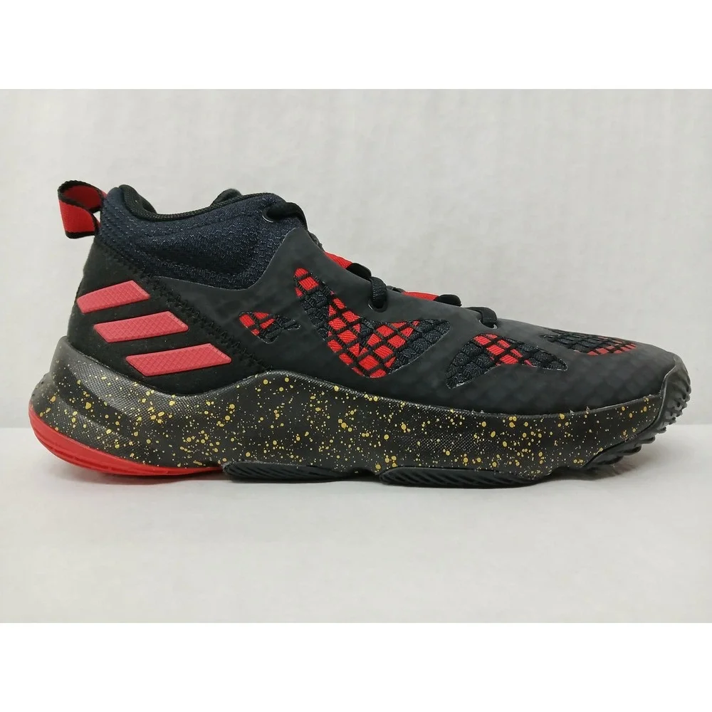 Adidas Pro N3XT 2021 GY2865 Basketball Shoes Black Red Gold GY2865‎ Mens Size 9